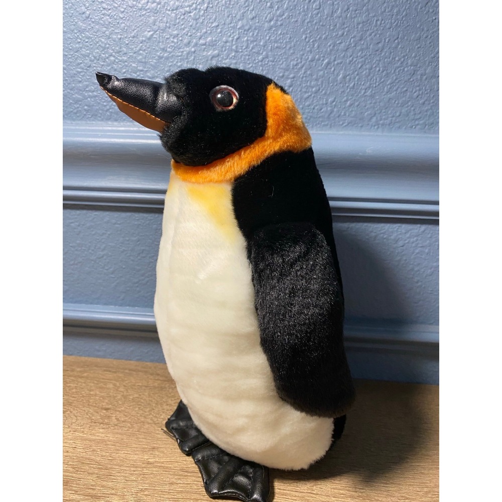 SeaWorld Emperor Penguin Plush 12" Realistic Stuffed Animal‎